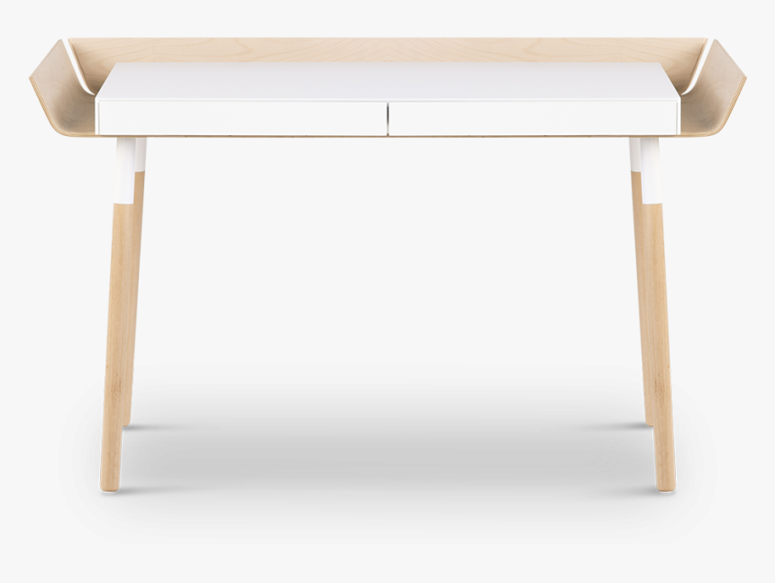 My Writing Desk, Double Drawer, White-0 - Coffee Table, HD Png Download, Free Download