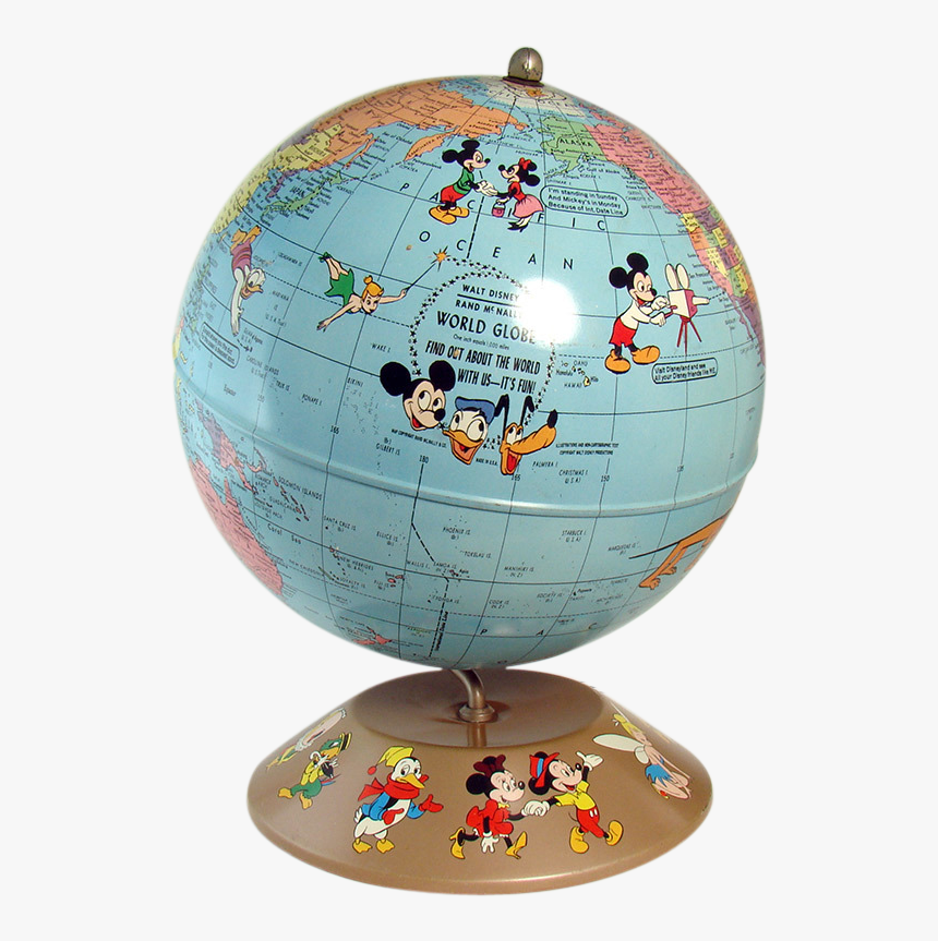 Disney World Globe Png , Png Download - Earth, Transparent Png, Free Download