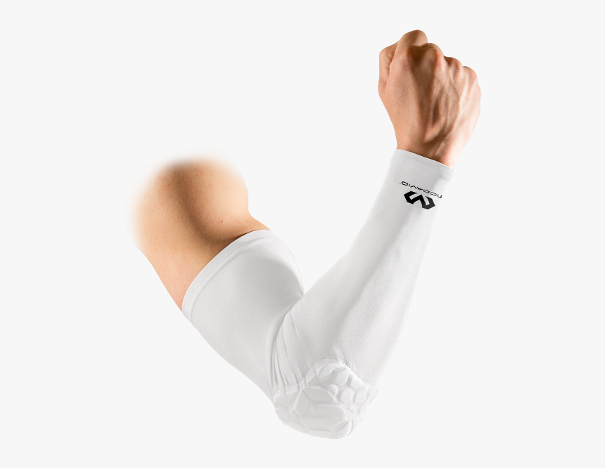 Mcdavid Hex Power Shooter Arm Sleeve With Elbow Pad - Protectie Brat, HD Png Download, Free Download