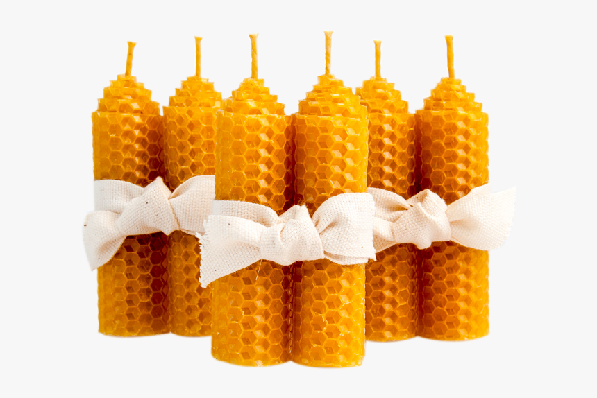 Short Beeswax Candles - Beeswax Candle Za, HD Png Download, Free Download