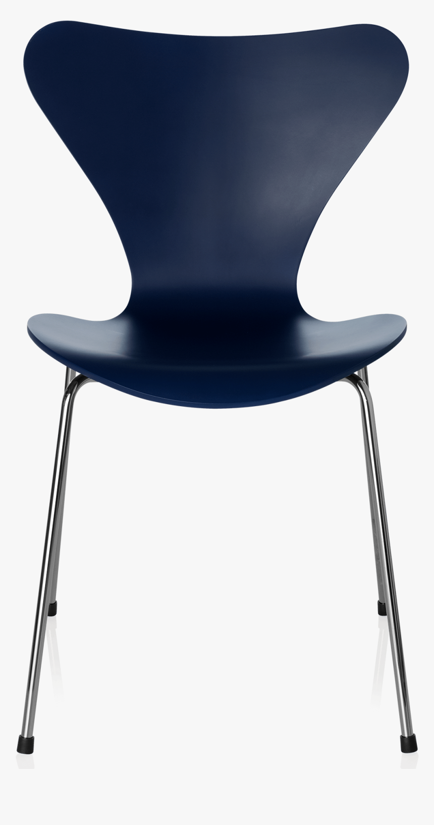 Serie 7 Chair Arne Jacobsen Ai Blue Lacquered - Fritz Hansen Series 7 Chairs, HD Png Download, Free Download