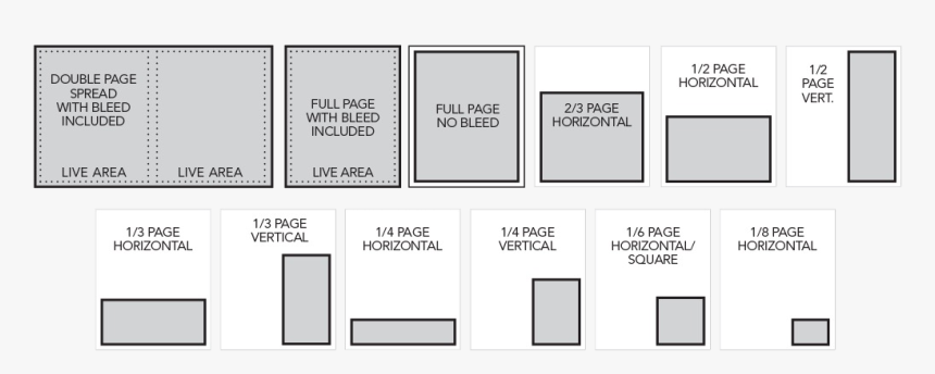 Print Ad Sizes, HD Png Download, Free Download