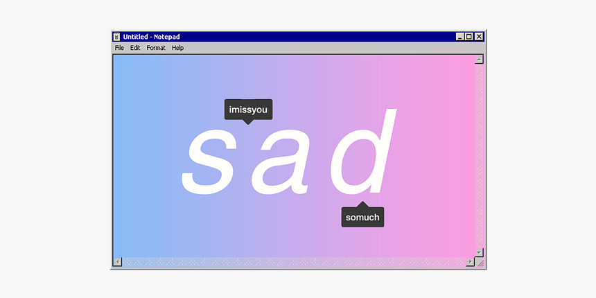 Vaporwave Anime Sad Sad Boi Aesthetic, HD Png Download, Free Download