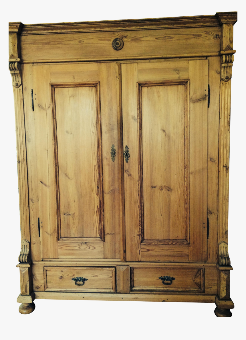 Wood Pine Closet Png - Antique Armoires, Transparent Png, Free Download