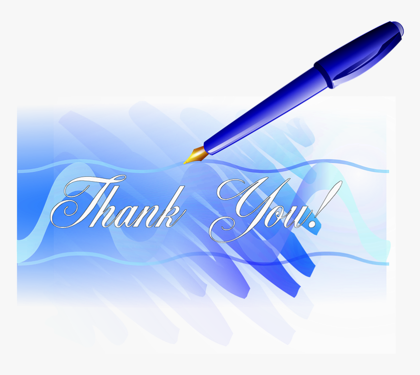 Free Images Of Thank You With A Pen, HD Png Download, Free Download
