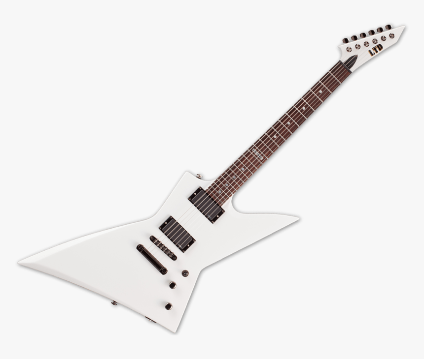 Esp Ltd Ex 360 Electric Guitar In Snow White B Stock - James Hetfield Ltd Guitars, HD Png Download, Free Download