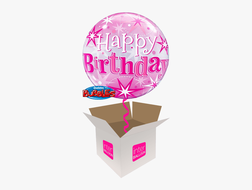 18 Send A Balloon Happy Birthday Explosion Party Supplies - Balloon, HD Png Download, Free Download