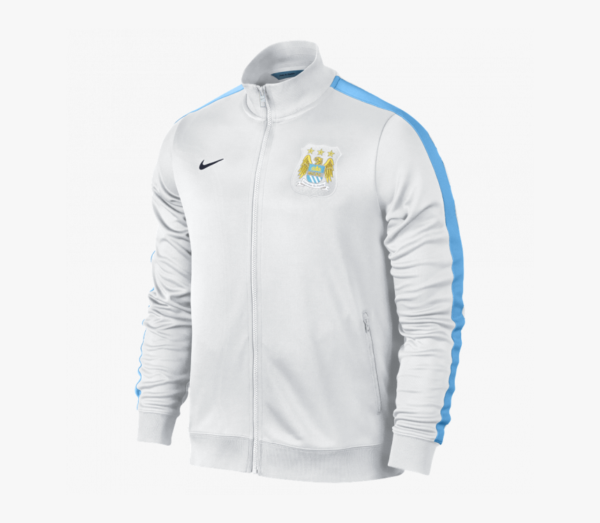 Nike Men"s Manchester City N98 Track Top - White Manchester City Track Jacket, HD Png Download, Free Download