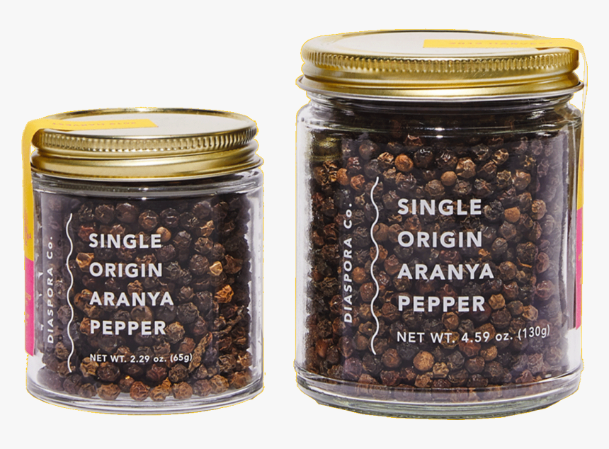 Whole Peppercorns In A Large And Small Jar"
 Data Image - Black Pepper, HD Png Download, Free Download