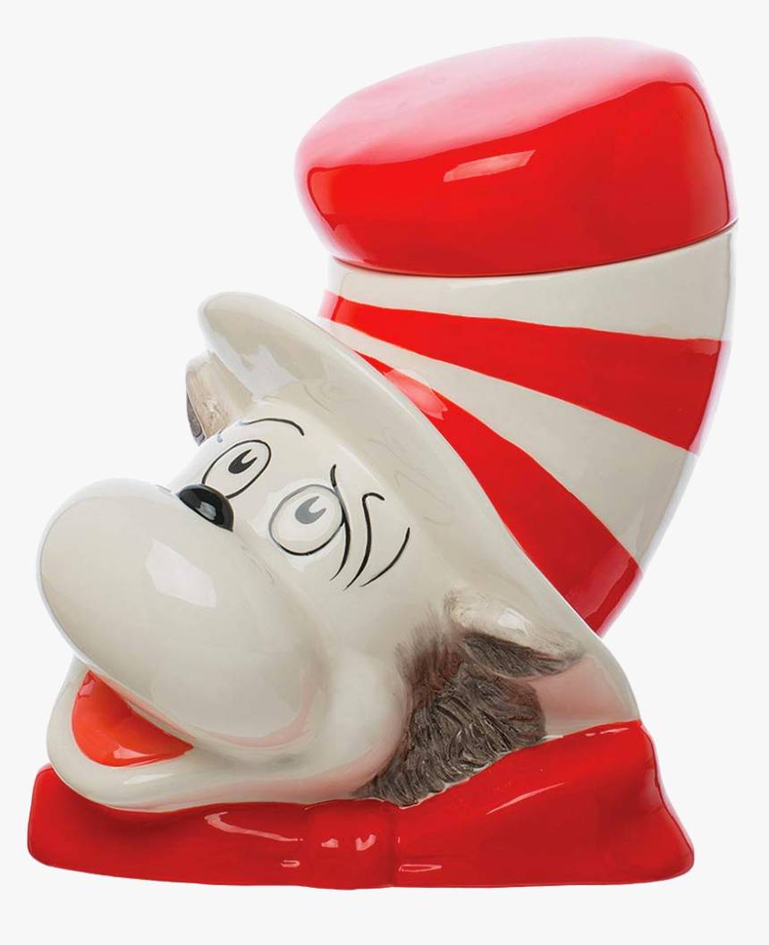 The Cat In The Hat Sculpted Ceramic Cookie Jar - Octopus, HD Png Download, Free Download