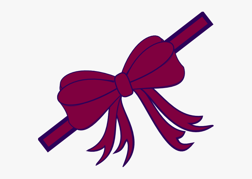 Free Download Red Christmas Ribbon Bow Magnets Clipart - Clip Art, HD Png Download, Free Download