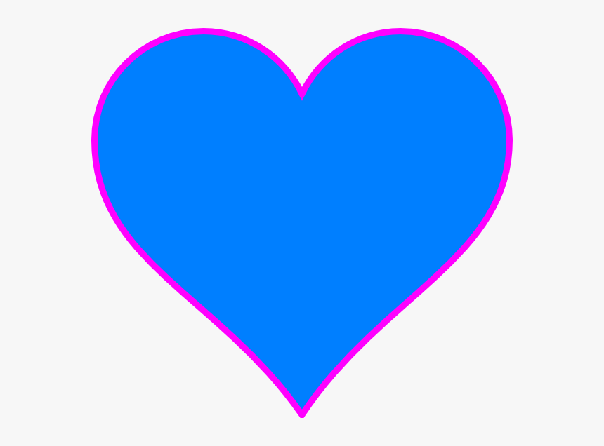 ❣hearts❣ ‿✿⁀♡♥♡❤ Heart Clip Art, Online Art - Blue Heart Clipart, HD Png Download, Free Download