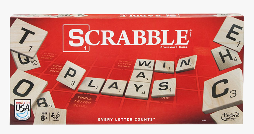 Buy Scrabble Board Game From Amazon - Scrambler Juego De Mesa, HD Png Download, Free Download