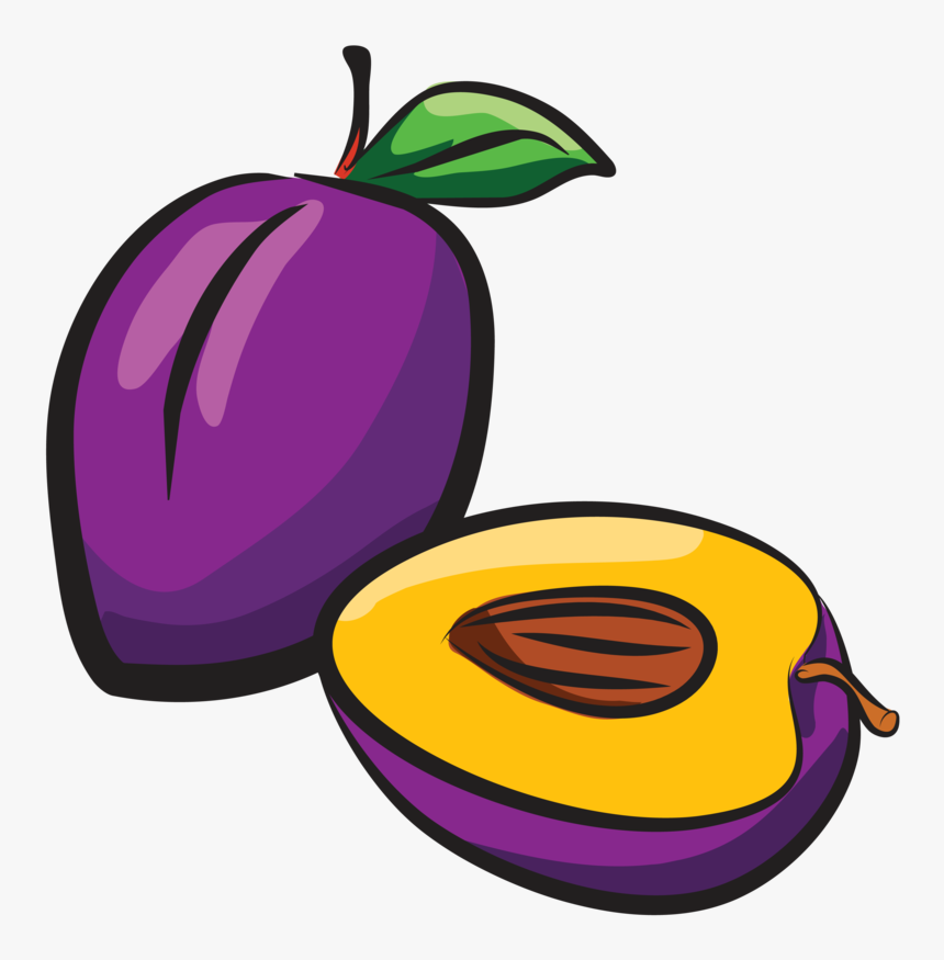 Drawn Plum, HD Png Download, Free Download