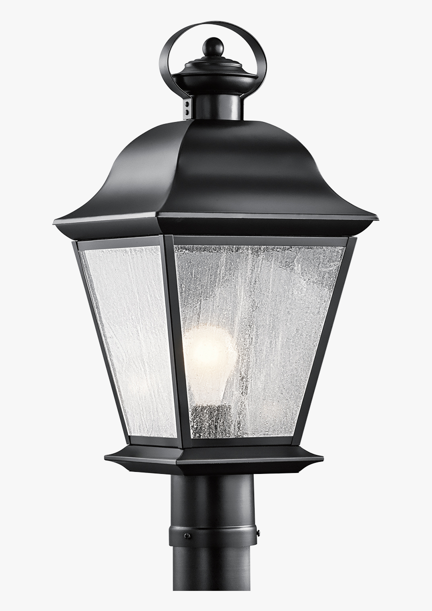 Mount Vernon 1 Light Outdoor Post Light - Kichler 9909bk, HD Png Download, Free Download