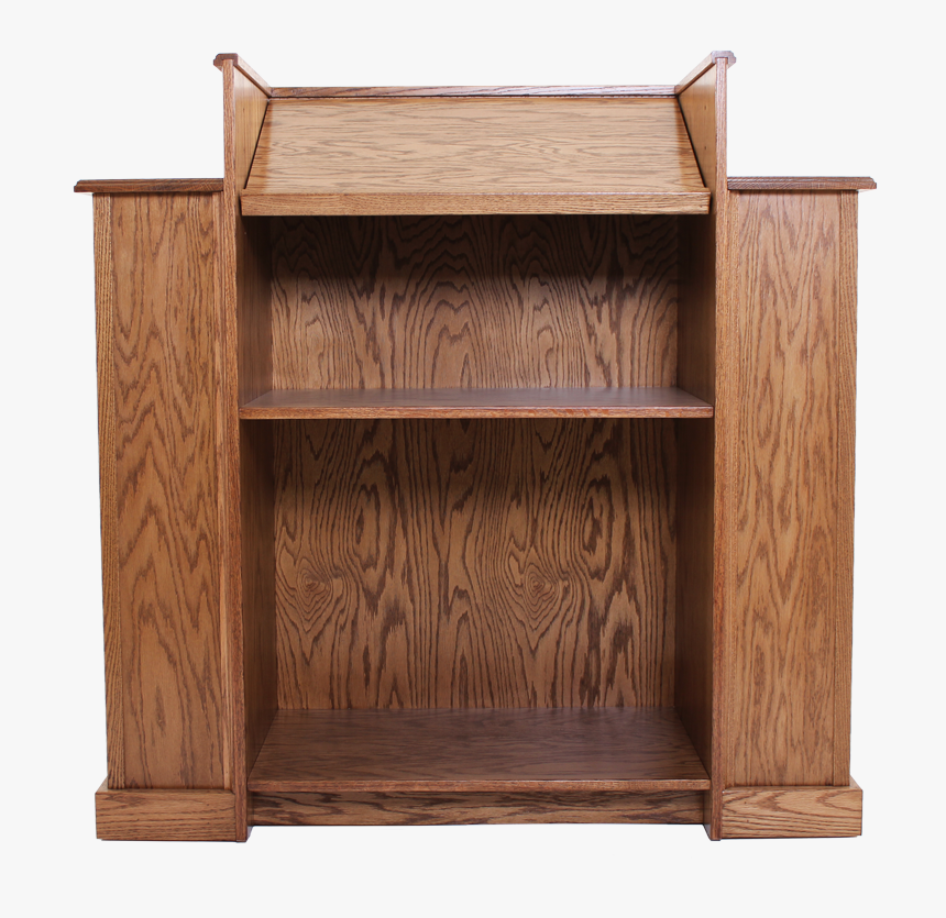 Series 400 Traditional Wood Pulpit - Shelf, HD Png Download, Free Download