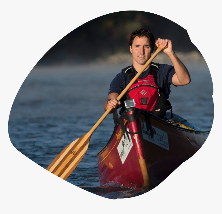 Ndp Mp Romeo Saganash Proposes "canoe And Paddle Program - Justin Trudeau Rafting, HD Png Download, Free Download