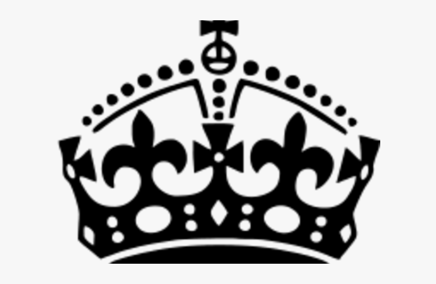 Crown Vector Art Free - Keep Calm Crown Icon, HD Png Download, Free Download