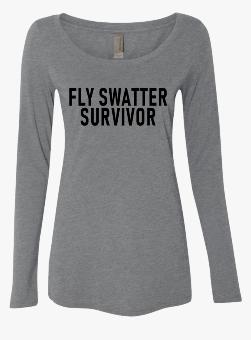 Fly Swatter Survivor Women"s Long Sleeve Tee - T-shirt, HD Png Download, Free Download
