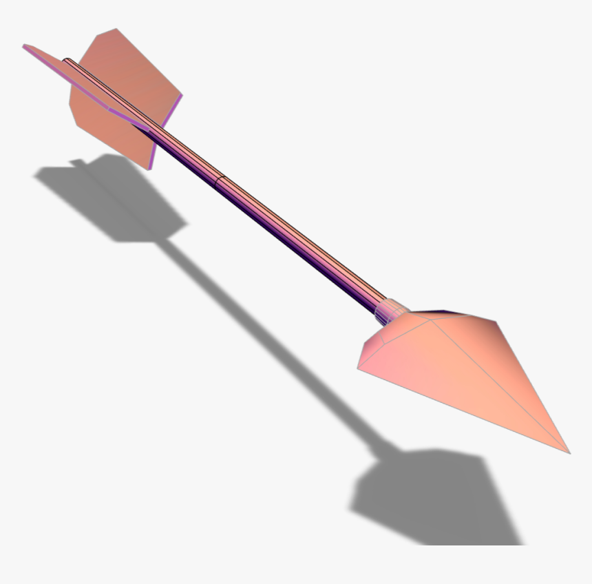 Low Poly Arrow - Arrow, HD Png Download, Free Download