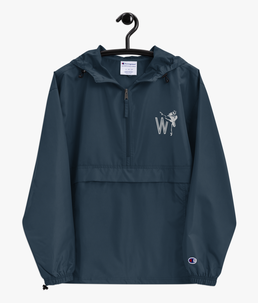 Wsb Winter 2019 Apparel White Shirt Chest Mockup Front - Windbreaker, HD Png Download, Free Download