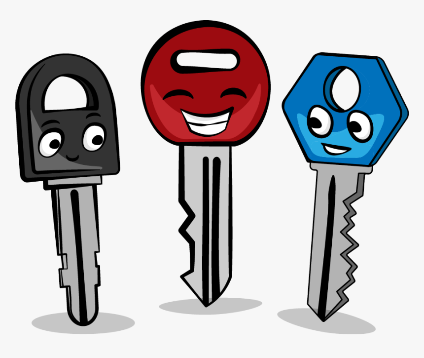 Keys - Cartoon, HD Png Download, Free Download