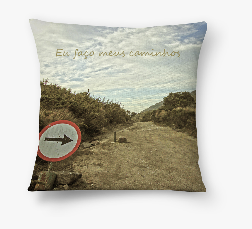 Almofada Eu Faço Meus Caminhos De A Bússola Quebradana - Cushion, HD Png Download, Free Download