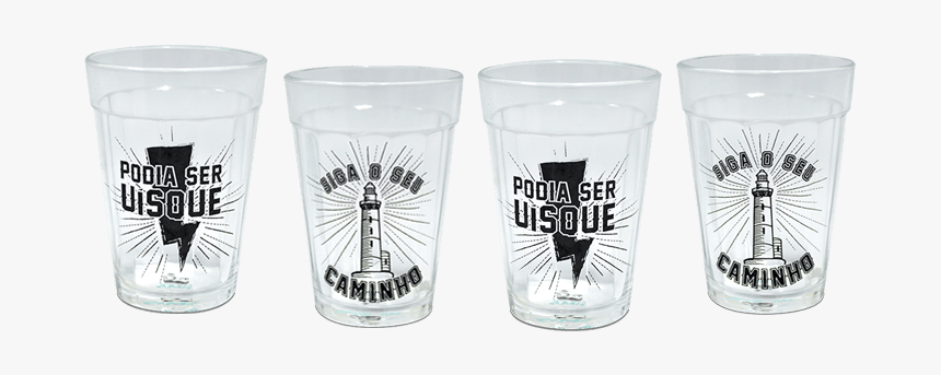 Copo Americano Kit C/ 4 Unid - Pint Glass, HD Png Download, Free Download