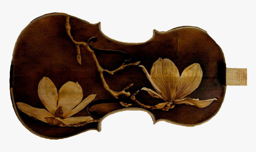 Transparent Burned Edges Png - Wood Burned Violin, Png Download, Free Download