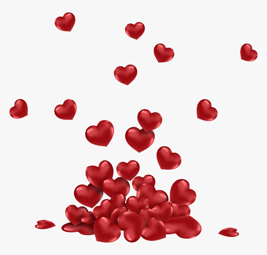 Bunch Of Hearts Png, Transparent Png, Free Download