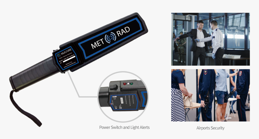 Transparent Metal Detector Png - Airport Gamma Radiation Detector, Png Download, Free Download