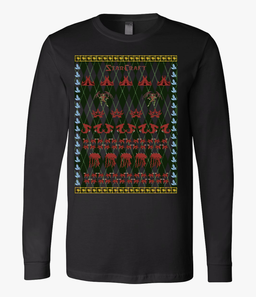 Starcraft Zerg Ugly Christmas Sweater - Zerg Christmas Sweater, HD Png Download, Free Download