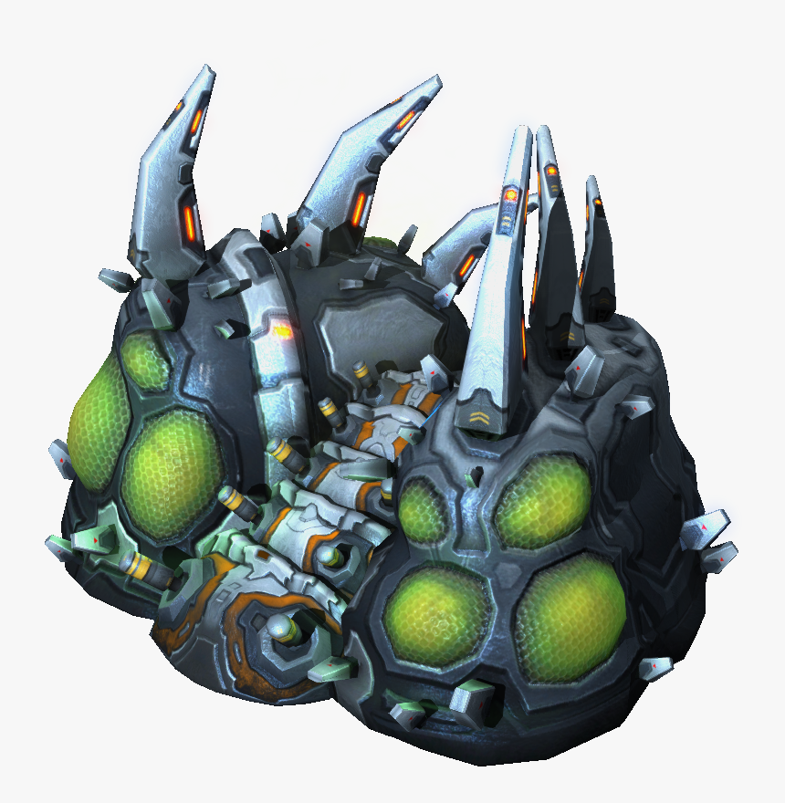 Simulant Zerg Extractor - Lime, HD Png Download, Free Download