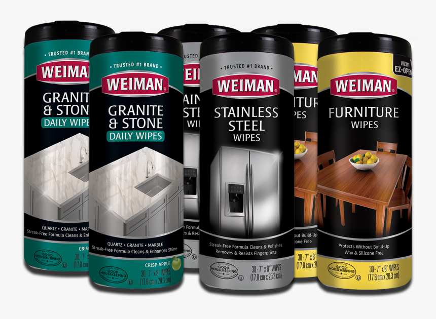 Granite, Stainless And Furniture Cleaning Wipes - Cosmetics, HD Png Download, Free Download