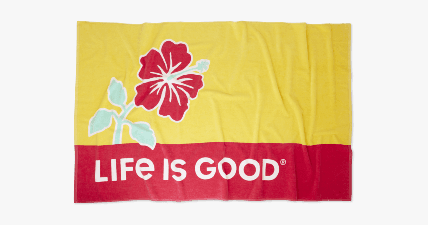 Hibiscus Sun Beach Towel - Towel, HD Png Download, Free Download