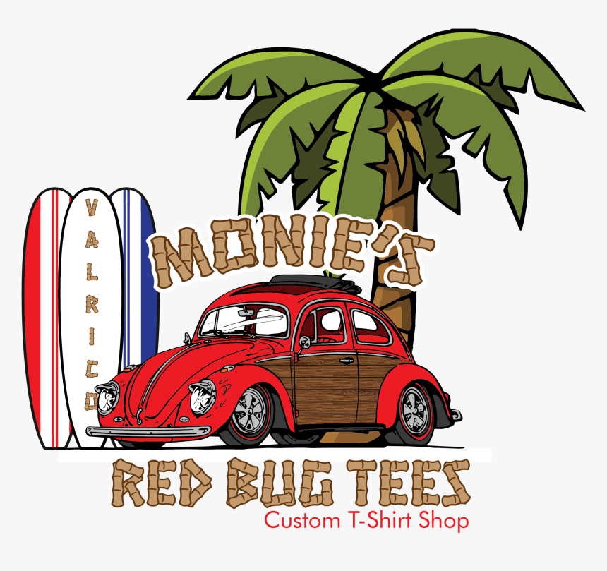 Custom Apparel Printer In Apollo Beach, Fl - Cartoon Palm Tree, HD Png Download, Free Download