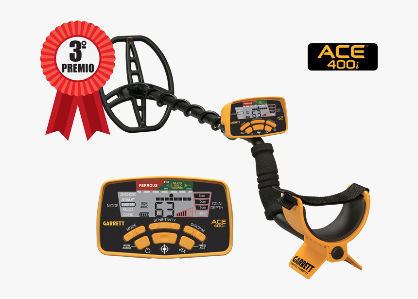 Garrett Ace 400i 3 Premio - Garrett 400 Metal Detector, HD Png Download, Free Download