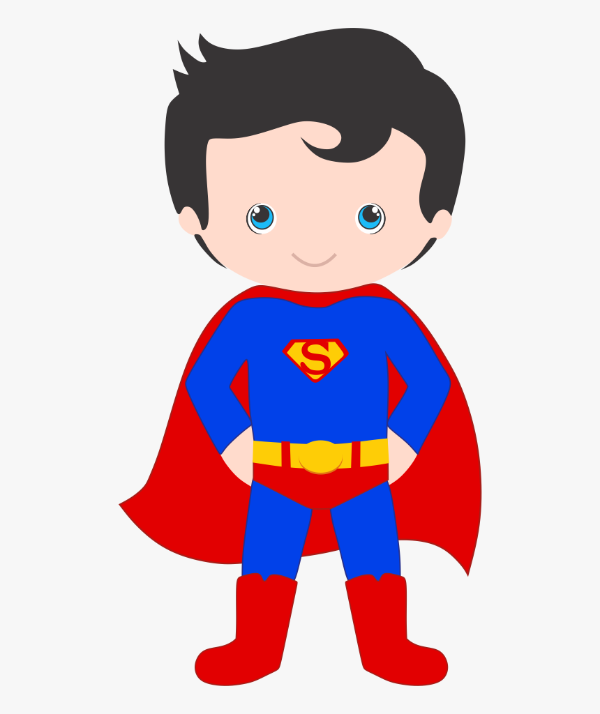 Cute Superman Clipart, HD Png Download, Free Download