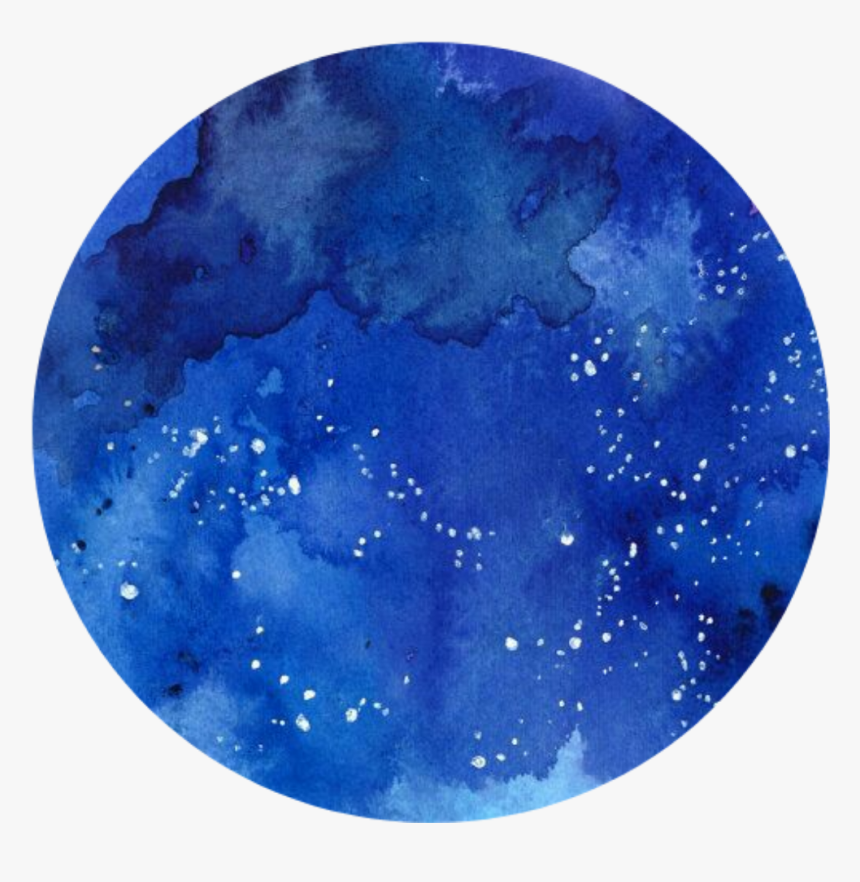 Transparent Circle Of Stars Png - Watercolor Background Circle Transparent, Png Download, Free Download