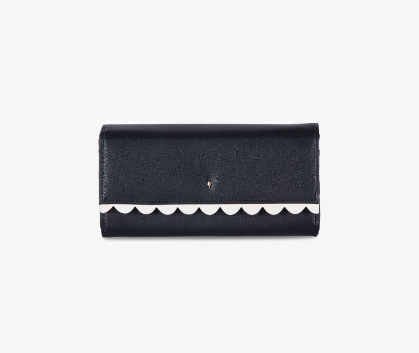 Pauls Boutique Lane Black Purse With Scallop Edge Flap - Wallet, HD Png Download, Free Download