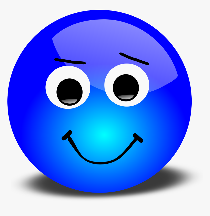 Smiley Face Emotions Clip Art Free 3d Disagreeable - Full Stop With A Face, HD Png Download, Free Download