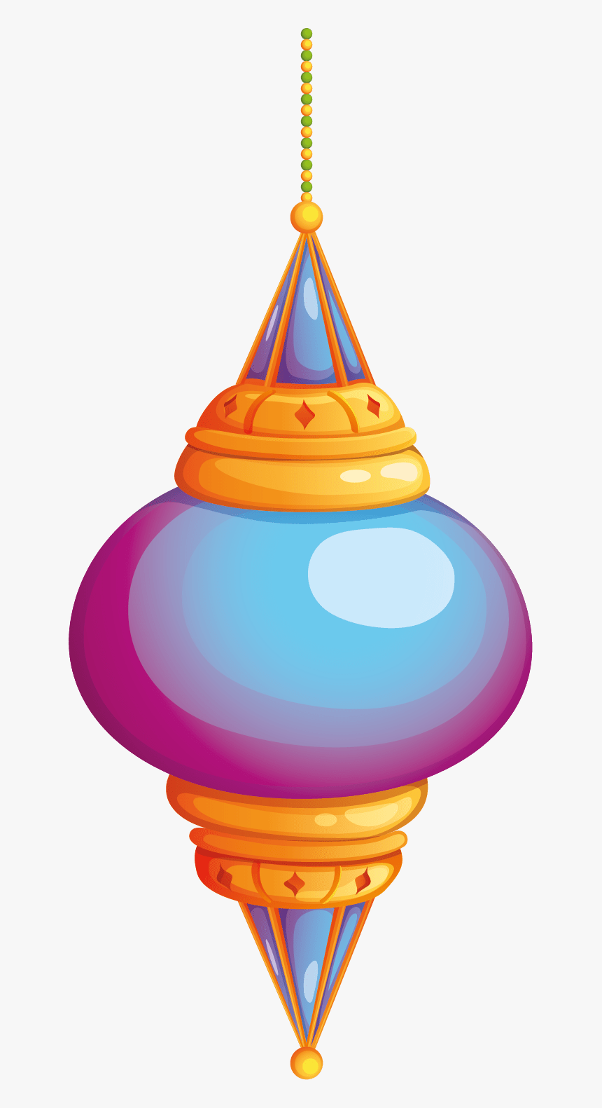 Vector Of Islam Pendant Ramadan Lamp Free Png And Vector - Lampion Ramadhan Png Vector, Transparent Png, Free Download