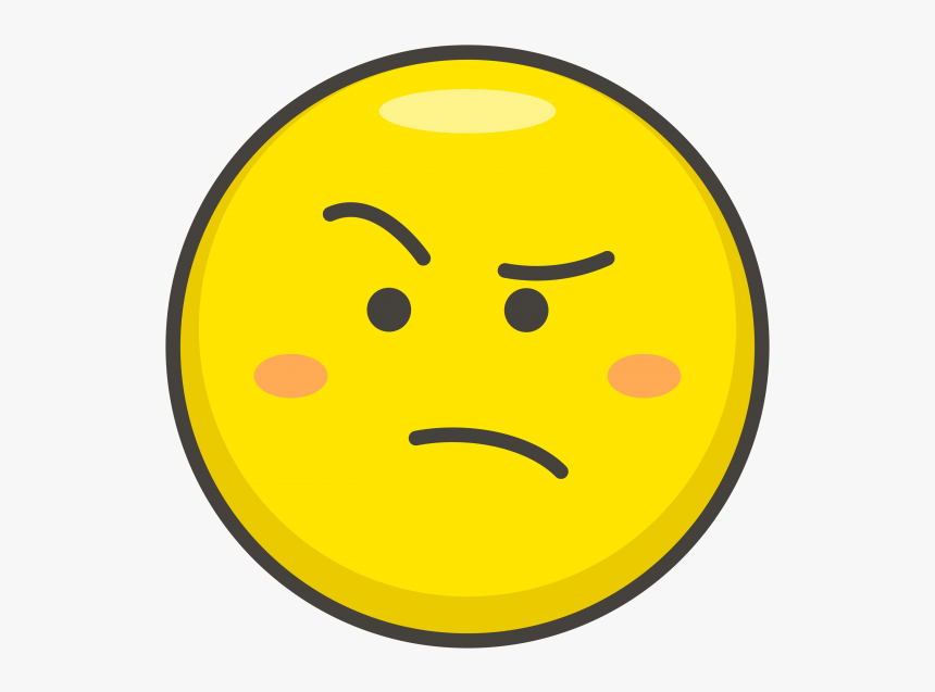 Thinking Face Emoji - Icono Triste, HD Png Download, Free Download