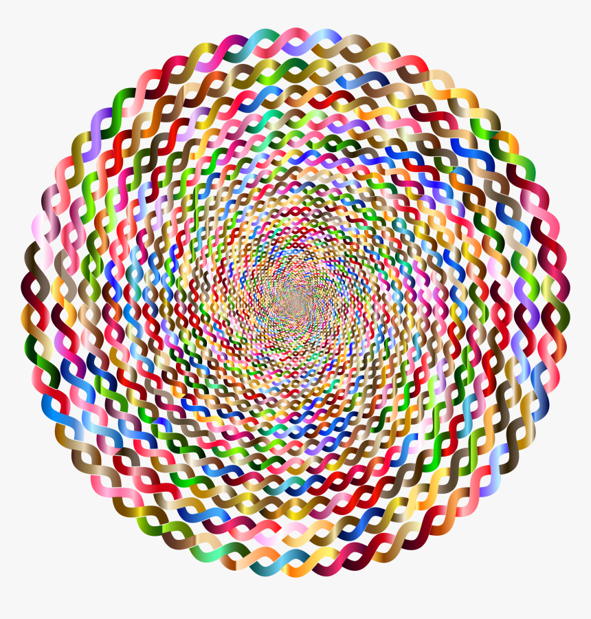 Prismatic Intertwined Circle Vortex 5 No Background - Circle, HD Png Download, Free Download