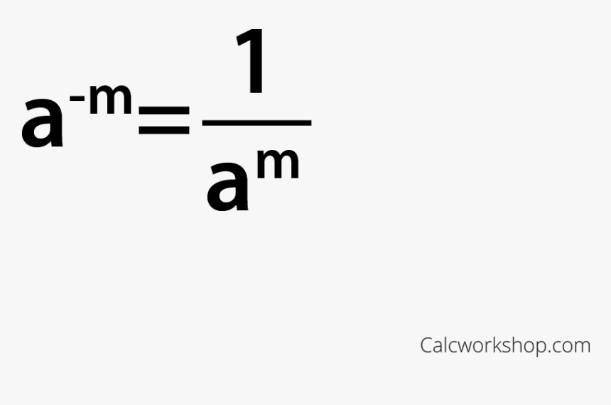 The Definition Of Negative Exponents - Parallel, HD Png Download, Free Download