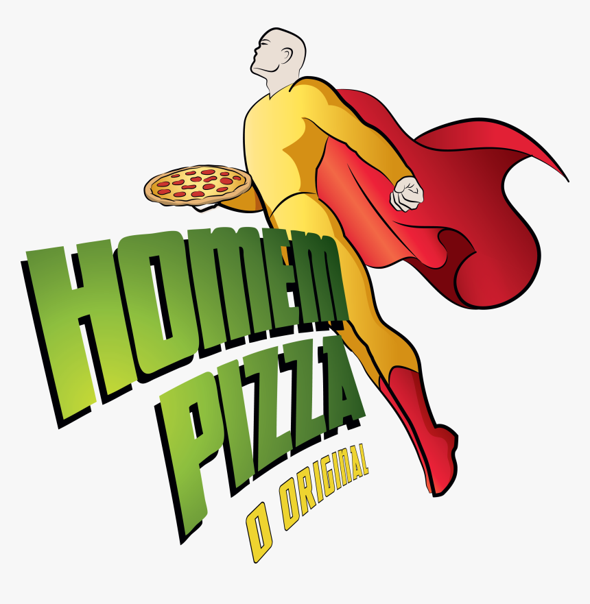 Homem Pizza - Cartoon, HD Png Download, Free Download