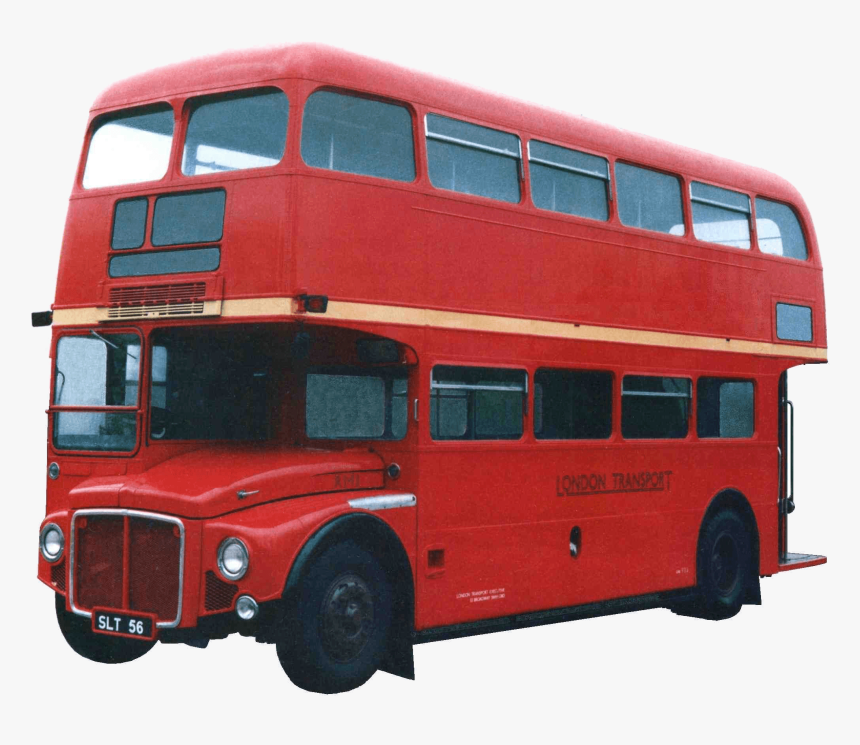 Double Decker Old London Bus - Double Decker Bus London Png, Transparent Png, Free Download
