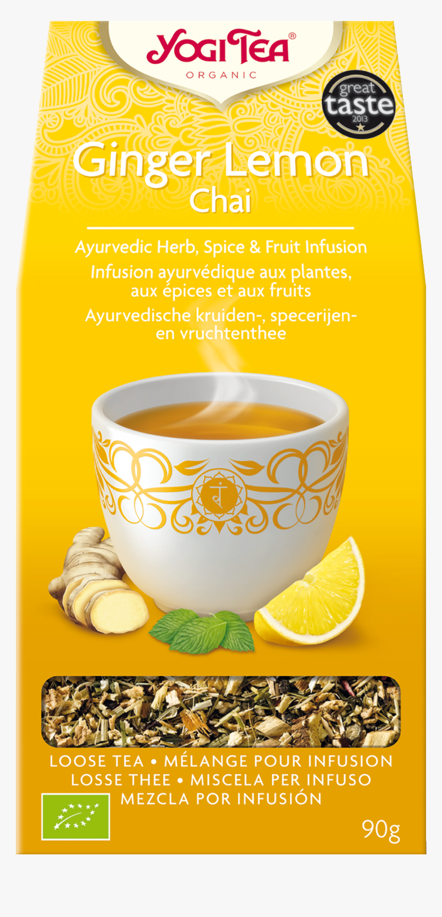 Yogi Tea Ginger Lemon Chai, HD Png Download, Free Download