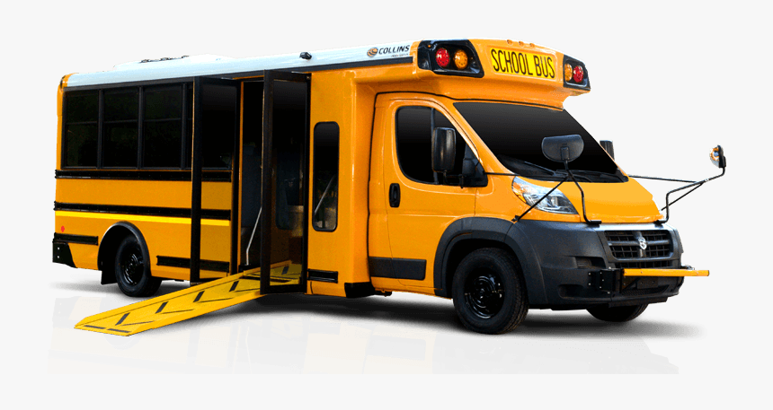 Low Floor Angle Sm - 2019 Low Floor Collins School Bus, HD Png Download, Free Download