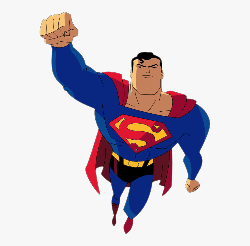 Yes He Can Fly - Superman Animated Series Png, Transparent Png, Free Download